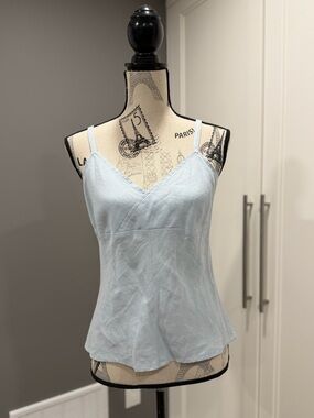 Vintage Old Navy 100% Linen Cami Top